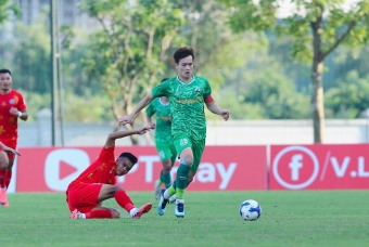 Trực tiếp Ninh Bình 0-0 PVF CAND: Tiền đạo ĐT Việt Nam ghi bàn