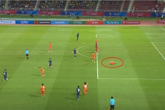 ĐT Thái Lan lại gây tranh cãi vì ghi bàn thắng thiếu fair play