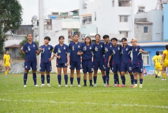 Trực tiếp U19 nữ Thái Lan 5-1 Malaysia: Vượt trội