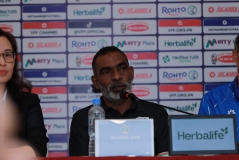 HLV Maldives vui vì chỉ thua Việt Nam 0-7
