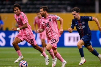 Messi mờ nhạt, Inter Miami bị PSG vùi dập 4 bàn không gỡ