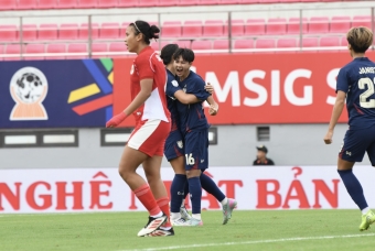 Trực tiếp nữ Thái Lan 2-0 nữ Indonesia: Quá áp đảo