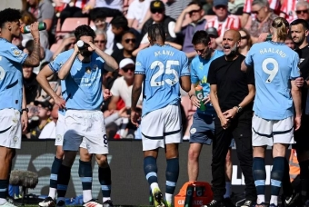 Guardiola chỉ ra điểm không hài lòng sau trận với Southampton