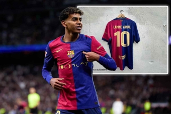 Yamal sẽ mặc áo số 10 tại Barcelona ở mùa giải mới !