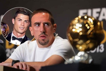 Ribéry và Quả Bóng Vàng 2013: Vết xước không bao giờ lành