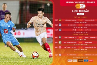 Vòng 7 V-League 2024/25: Cuộc đua đầy khốc liệt!