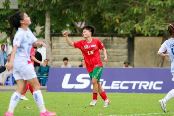 Huỳnh Như ghi bàn giúp đội nhà thắng đậm 5-0