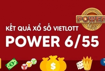 Vietlott 27/6/2025 - Kết quả xổ số Vietlott Power 6/55 ngày 27/6/2025