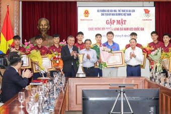 U23 Việt Nam nhận Bằng khen của Thủ tướng Chính phủ, được thưởng 500 triệu đồng