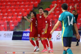 Trực tiếp futsal Việt Nam vs Australia, 15h00 hôm nay 8/11