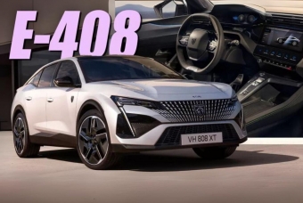 Peugeot E-408 ra mắt: Ngang cỡ VinFast VF 7, phạm vi hoạt động hơn 450 km