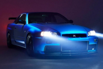 Huyền thoại Nissan R34 Skyline GT-R được phục chế thành siêu xe