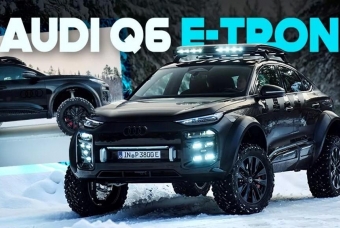 Lộ diện xe điện Audi Q6 e-tron Offroad Concept với thiết kế cực hầm hố