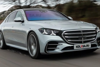 Mercedes-Benz S-Class 2026 lộ hình phác thảo: Lưới tản nhiệt mở rộng, đèn chiếu sáng hình sao