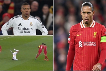 Van Dijk 'chế giễu' Mbappe cả trong lẫn ngoài sân