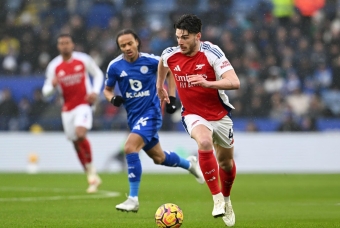 Trực tiếp Arsenal 0-0 Leicester: Hiệp hai trở lại