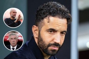 Vượt Ancelotti hay Pep, Ruben Amorim là HLV 'hay nhất' châu Âu