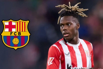 Barca nguy cơ đổ bể vụ Nico Williams vì 'gã khổng lồ'
