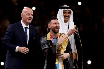 Chủ tịch FIFA báo tin cực vui về Messi