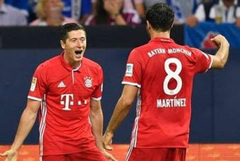 Video bàn thắng: Schalke 0-2 Bayern Munich (Vòng 2 Bundesliga)