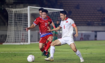Xác định đội bóng đầu tiên bị loại ở bảng đấu ĐT Việt Nam tại AFF Cup