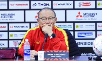 Hòa thất vọng, HLV Park Hang Seo nhận thống kê buồn trong sự nghiệp