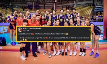 CĐV Thái Lan cổ vũ bóng chuyền Việt Nam đến đấu trường thế giới