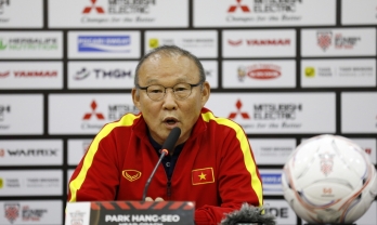 Trực tiếp họp báo: HLV Park Hang Seo nói gì trước trận chung kết AFF Cup?