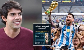 Messi gia nhập 'CLB vĩ đại nhất lịch sử bóng đá'