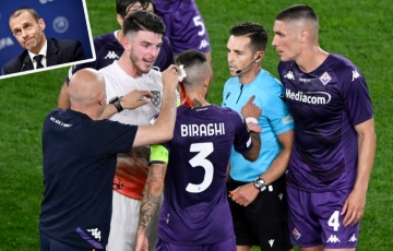 
                CĐV đội bóng Anh bị UEFA cấm đến sân sau trận Chung kết cúp châu Âu 2022/23
            
