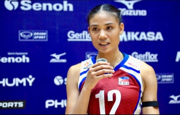 Sao trẻ bóng chuyền nữ Philippines nói thẳng khó khăn tại AVC Nations Cup 2025