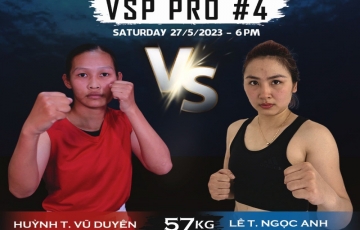 
                Mỹ nhân Ngọc Anh thắng trận ở VSP Pro 4, gây tiếng vang lớn với làng boxing Việt Nam
            