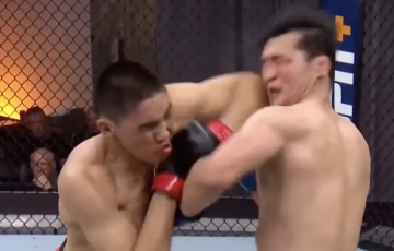 
                Road to UFC: Võ sĩ Trung Quốc giật chỏ trời giáng, Kim Han Seul quỵ ngã
            