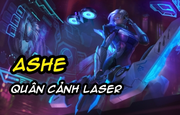 Cách chơi đội hình Ashe Quân Cảnh Laser 2.0 - DTCL Mùa 8.5