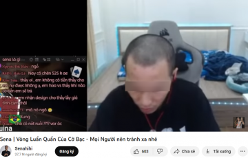 
                Nam streamer tổ chức đánh bạc online
            