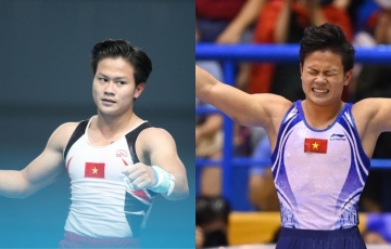 Nguyễn Văn Khánh Phong vượt qua nhà VĐTG Carlos Yulo giành HCV SEA Games 32