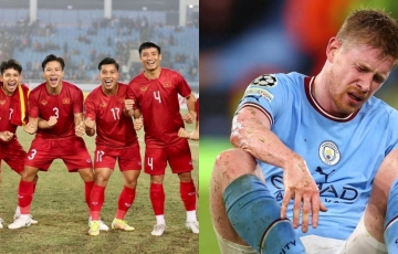 
                Tin bóng đá 12/6: ĐT Việt Nam sẽ có lực lượng mạnh nhất, De Bruyne chấn thương nặng
            
