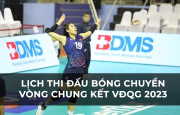 
                Lịch thi đấu bóng chuyền vòng chung kết VĐQG 2023 [16-19/11]
            