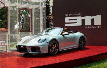 Porsche 911 Carrera 2025 chính thức ra mắt khách Việt, biểu tượng xe thể thao kinh điển