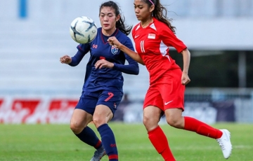 Trực tiếp nữ Thái Lan vs nữ Singapore: Khởi đầu dễ dàng