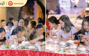 Review Kichi Kichi - Buffet lẩu băng chuyền ngon hết ý