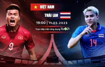 Xem trận Việt Nam - Thái Lan tại SEA Games 32 trên VieON