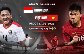 Bán kết SEA Games 32 trên VieON: U22 Việt Nam và thách thức “công thủ toàn diện” đến từ U22 Indonesia