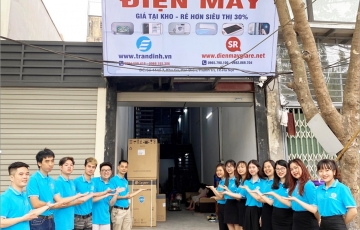 
                Điện máy Trần Đình - Địa điểm tin cậy mua sắm tại kho uy tín
            