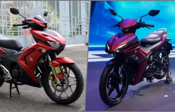 So sánh Honda Winner X và Exciter 155 phiên bản mới nhất