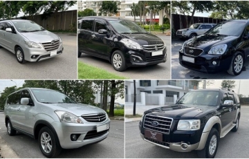 Top 5 dòng xe 7 chỗ cũ dưới 300 triệu bền bỉ nhất