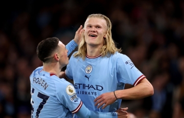 Thắng dễ West Ham, Man City đòi lại ngôi đầu bảng Ngoại hạng Anh từ Arsenal