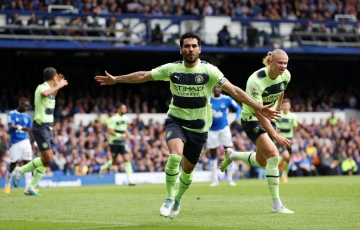 
                Gundogan tỏa sáng, Man City giành 3 điểm nhẹ nhàng trước Everton
            