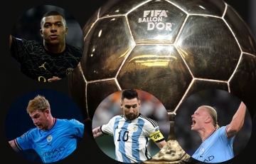 
                Tỷ lệ giành chiến thắng Quả bóng vàng 2023: Căng thẳng cuộc đua Messi và trụ cột Man City
            