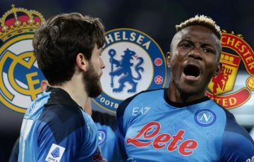 
                Xác định điểm đến mơ ước của Victor Osimhen khi rời Napoli
            